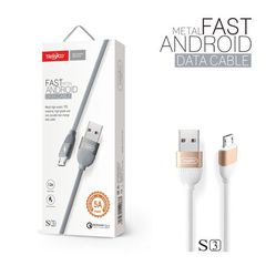 TRANYOO 1.2M 5A ANDROID FAST DATA CABLE S3-V ΚΑΛΩΔΙΟ ΦΟΡΤΙΣΗΣ ΛΕΥΚΟ 1,2 ΜΕΤΡΑ