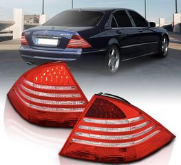 ΦΑΝΑΡΙΑ ΠΙΣΩ Taillights LED Mercedes Benz W220 Limo S-Klasse 