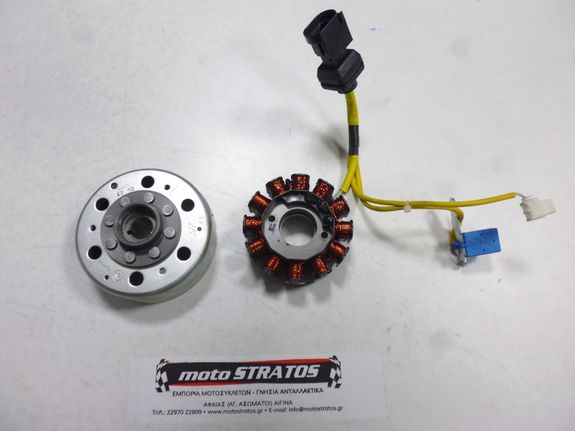 Πηνιοφόρος Μέ Βολάν Κομπλέ Vespa ET4 150 Leader ZAPM19000 1998-2005 58059R
