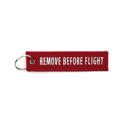 Μπρελόκ KEY RING REMOVE BEFORE FLIGHT RED