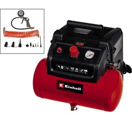 ΑΕΡΟΣΥΜΠΙΕΣΤΗΣ 6L 1.6hp TC-AC 190/6/8 OF-Set EINHELL 4020650