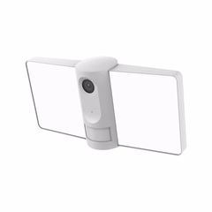 Laxihub F1 Outdoor Wi-Fi 1080P Floodlight Camera with SD card. White