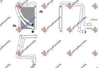 Ψυγείο Καλοριφέρ (122x194) / HYUNDAI i10 13-16 / 971380X000 - 1 Τεμ