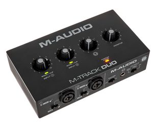 M-Audio M-Track DUO 2in-2out AUDIO INTERFACE - M-AUDIO-thumb-1