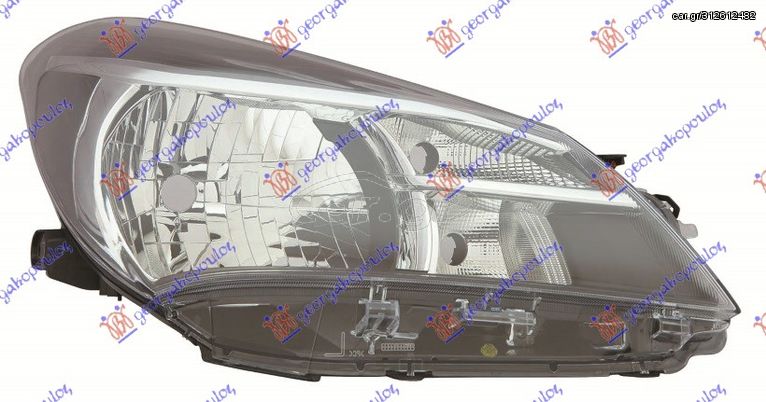 Φανάρι Εμπρός Ηλεκτρικός   (H4) (Ε) (TYC) / TOYOTA YARIS 14-17 / 81130-0DA10 - Δεξί - 1 Τεμ