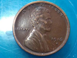 ΝΟΜΙΣΜΑ COINς ΣΠΑΝΙΟ ΠΟΛΥ ΣΥΛΛΕΚΙΚΟ ONE  CENT  USA  ΤΟΥ 1916,,,,S...,,..αν θέλετε δεστε όλες τις αγγελίες μου κάτω από το όνομα μου πατήστε