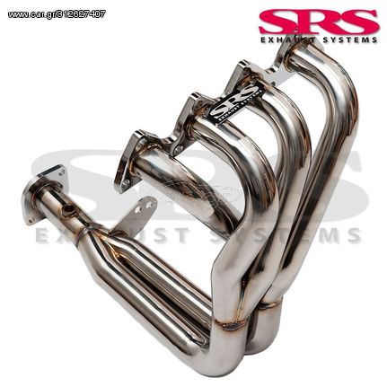 SRS EXHAUST SYSTEMS 4-2-1 EXHAUST HEADER STAINLESS STEEL (HONDA B-ENGINES 91-02) Πολλαπλή Εξαγωγής Χταπόδι βελτιώσεις αναβάθμιση  +15 20hp