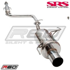 SRS EXHAUST SYSTEMS R60 CATBACK SYSTEM TÜV (PRELUDE 92-96) Εξάτμιση σετ (κομπλέ) 