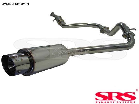 SRS EXHAUST SYSTEMS G55 CATBACK SYSTEM STAINLESS STEEL (CRX 87-93) Εξάτμιση σετ (κομπλέ) 