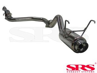 SRS EXHAUSTS CATBACK SYSTEM STAINLESS STEEL G50 (CIVIC 91-96 3DR) Εξάτμιση σετ (κομπλέ) Aνοξείδωτο 