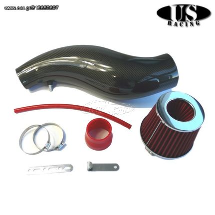 US-RACING CARBON AIR INTAKE (CIVIC/CRX 87-01/DEL SOL/INTEGRA)CARBON FIBER  Σετ σωλήνων εισαγωγής κιτ εισαγωγής αέρα