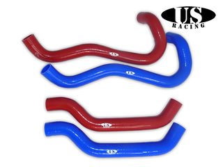 US-RACING SILICONE RADIATOR HOSES BLUE (CIVIC FN2) Σετ κολλάρων κολάρα σιλικόνης ψυγείου νερού 