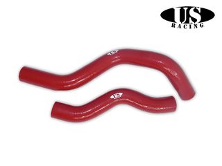 US-RACING SILICONE RADIATOR HOSES RED (CIVIC 06-11 3/5DR TYPE S) Σετ κολλάρων κολάρα σιλικόνης ψυγείου νερού 