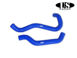 US-RACING SILICONE RADIATOR HOSES RED (CIVIC FN2) Σετ κολλάρων κολάρα σιλικόνης ψυγείου νερού 