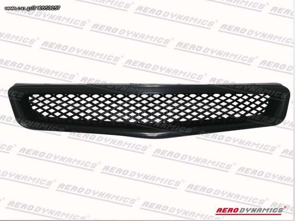 AERODYNAMICS TYPE-R GRILLE ABS (CIVIC 99-01 2/3/4DR)  -  Κεντρική Μάσκα -  Γρίλιες γκριλ Σετ Sport grille
