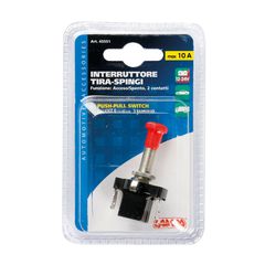 Διακόπτης PUSH PULL 8.2mm 1224 V 10A-thumb-2