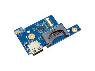 Power Button Board - USB Port Card with SD Card Reader for Acer Aspire ES1-512 ES1-531 ES1-571 Power Button 448.03704.0011 448.03709.0011 14855-1 50.MRWN1.001 (Κωδ. 1-BRD059)