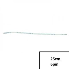 Καλωδιοταινία - FFC flat power switch cable Asus X55V K55V K55VD K55VM 6pins, 25cm length ,3.5mm wide pitch 0.5mm (1-FFC0025)