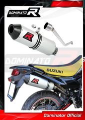 Εξάτμιση Τελικό Dominator MX2 S.Steel/Carbon End Suzuki DR 125 SM Με Σιγαστήρα