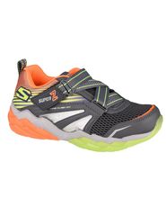 Skechers Αθλητικά Παιδικά Παπούτσια Running Rapid Flash 2.0 Γκρι 90726L-CCOR