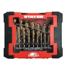 Σετ 19 Τρυπάνια Κοβαλτίου PRO HSS-Co Stayer