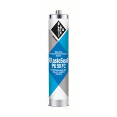 Elastoseal PU 50FC Μαύρο Σφραγιστικό Πολυουρεθανικής βάσης φύσιγγα 310ml Elastotet