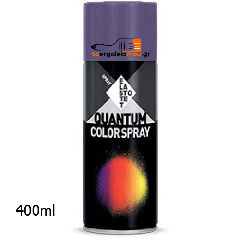 Spray Ral 4005 μπλε λιλά quantum ακρυλικό χρώμα 400ml Elastotet ( Συσκευασία 6 τμχ)