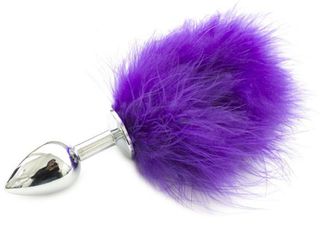 Pon Tail Anal Plug Purple