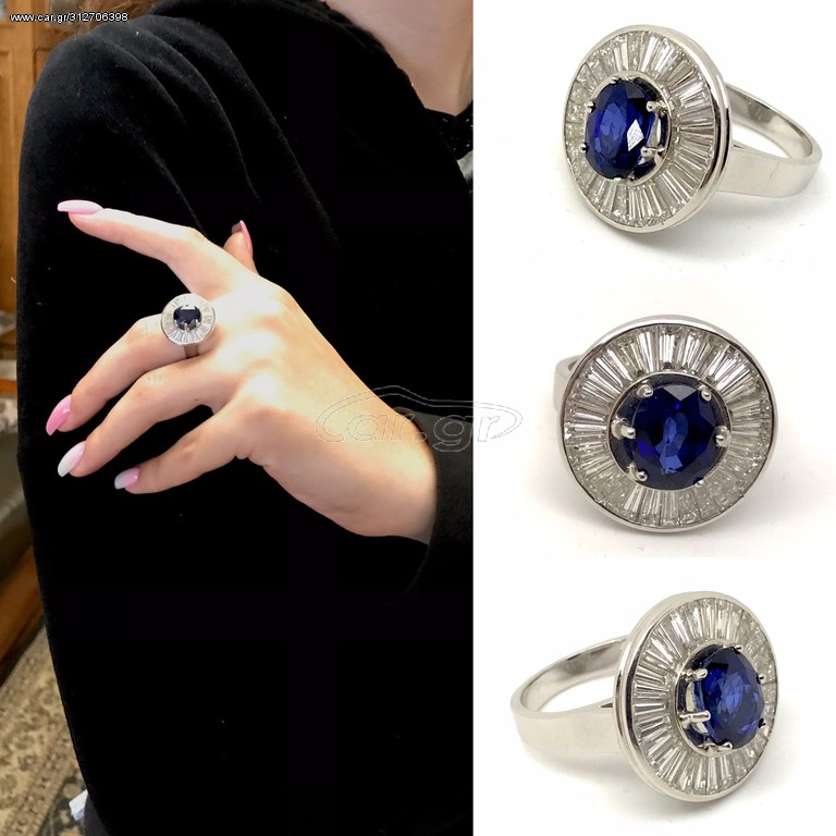 Δαχτυλιδι 18k με Μπριγιαν