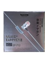 TREQA ΕΝΣΥΡΜΑΤΑ ΑΚΟΥΣΤΙΚΑ EARPHONE MUSIC EP-712 ΑΣΗΜΙ