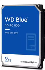 Western Digital Blue CMR 2TB HDD Σκληρός Δίσκος 3.5" SATA III 5400rpm με 64MB Cache για Καταγραφικό WD20EARZ