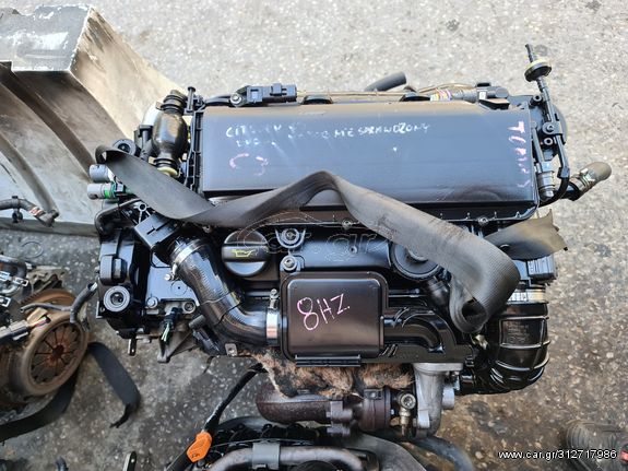 ΚΙΝΗΤΗΡΑΣ ΑΠΟ PEUGEOT 206,206 PLUS,207,307, 1.4CC, AR.KIN (8HZ)