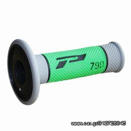 ΧΕΙΡΟΛΑΒΕΣ PRO GRIP GRIPS TRIPLE DENSITY OFFROAD 790 CLOSED END ΠΡΑΣΙΝΟ/ΓΚΡΙ