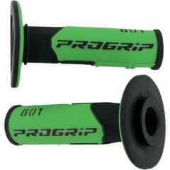 ΧΕΙΡΟΛΑΒΕΣ PRO GRIP GRIPS DOUBLE DENSITY OFFROAD 801 CLOSED END ΠΡΑΣΙΝΟ/ΜΑΥΡΟ