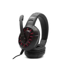 KOMC ΑΚΟΥΣΤΙΚΑ C501 3.5MM WIRED GAMING HEADSET ΜΑΥΡΟ/ΚΟΚΚΙΝΟ