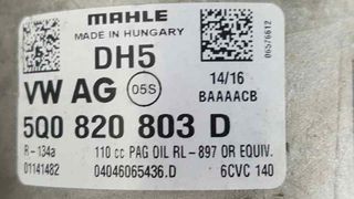 VOLKSWAGEN CADDY 5Q0820803D 5Q0 820 803 D 01141482 MAHLE ΚΟΜΠΡΕΣΕΡ AIRCODITION AC