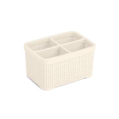Καλαθάκι Okay Organizer small διαστάσεων 16.4x11.4x10.9cm σε λευκό χρώμα