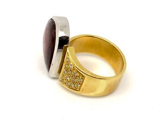 Δαχτυλιδι 18k με Τουρμαλίνη -thumb-1