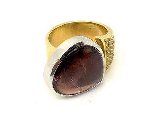 Δαχτυλιδι 18k με Τουρμαλίνη -thumb-9