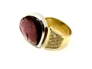 Δαχτυλιδι 18k με Τουρμαλίνη -thumb-11
