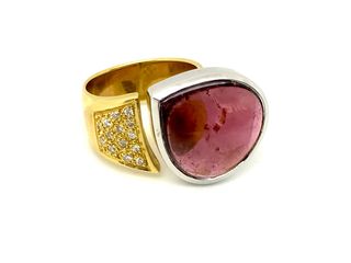 Δαχτυλιδι 18k με Τουρμαλίνη -thumb-12