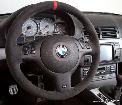 Αυθεντικό BMW M3 Sport Πολυλειτουργικό Alcantara Τιμόνι E46 και Ε39