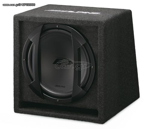 Alpine SBE-1044BR Ready to use Bass Reflex Subwoofer (4Ohm)