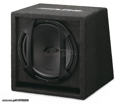 Alpine SBE-1244BR Ready to use Bass Reflex Subwoofer (4Ohm)