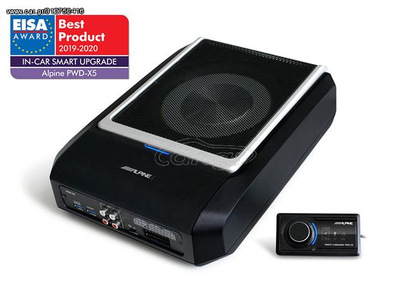 Alpine PWD-X5 4.1 Channel Digital Sound Processor (DSP) with Powered Subwoofer