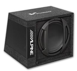 Alpine SWD-355 12\\ (30CM) Amplified Subwoofer Box\"