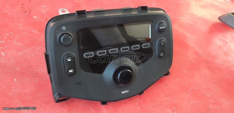 TOYOTA AYGO /CITROEN C1 / PEUGEOT 108   2014-2020  ΡΑΔΙΟ  ME BLUETOOTH