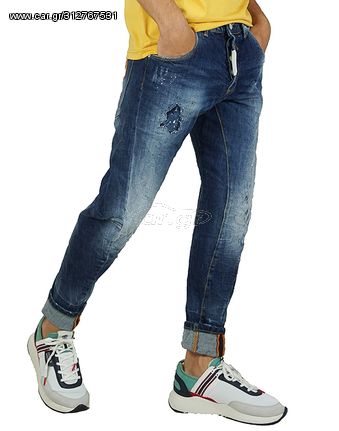 Cosi Ανδρικά Jeans "54-FIESOLE1" Denim Loose Fit (54-FIESOLE1) (98% Οργανικό Βαμβάκι, 2% Ελαστάνη)