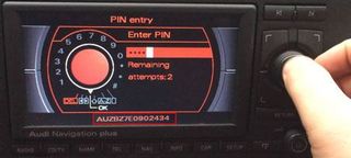 Ξεκλείδωμα οθόνης - κωδικός για Volkswagen Group AUDI RNS-E radio pin code