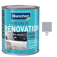 Χρώμα Για Πλακάκια Κουζίνας Και Μπάνιου Renovation Blanchon 0.5ltr Gris Lin